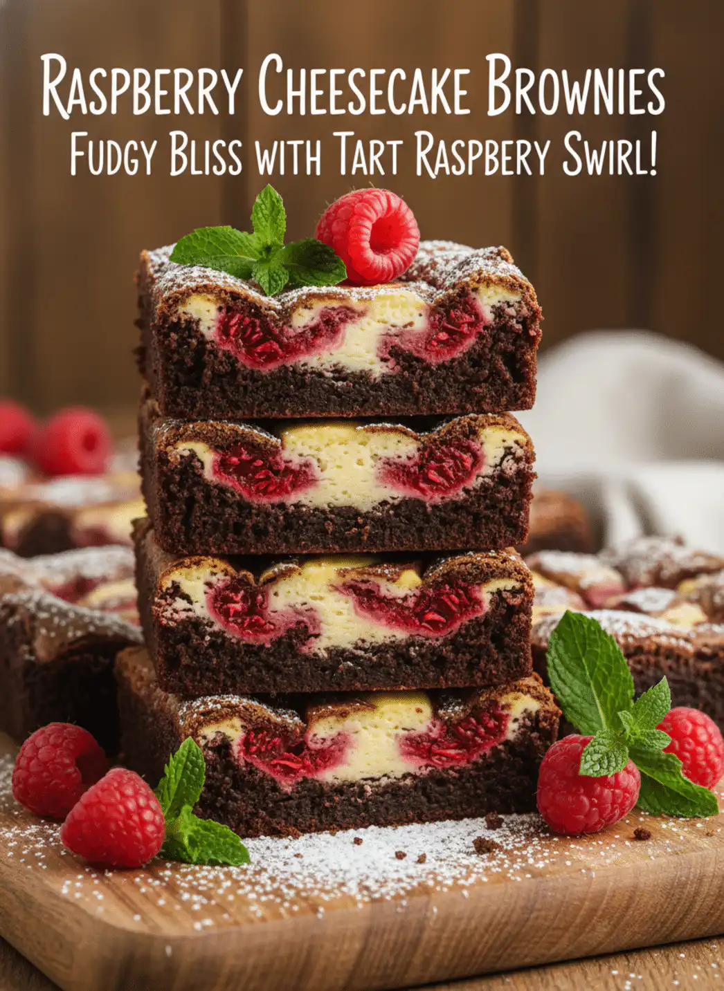 raspberry cheesecake brownies