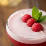 raspberry vodka sour