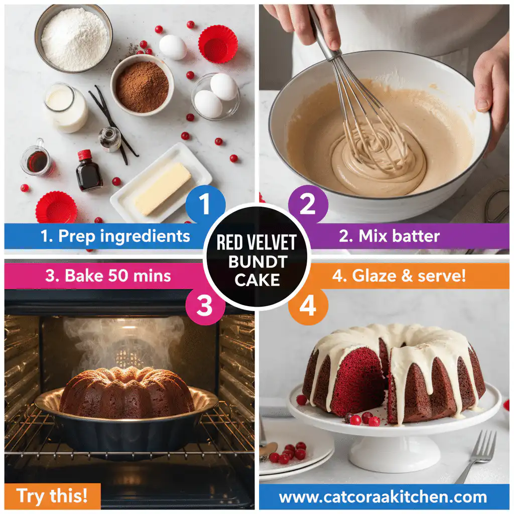 card recipe ingredients and instructions red velvet bundt cake