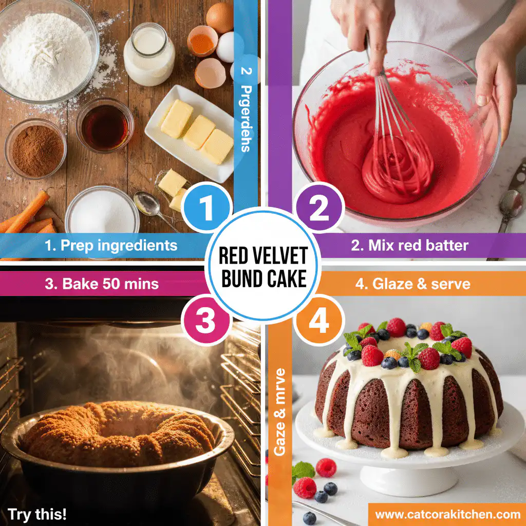 card recipe ingredients and instructions red velvet bundt cake