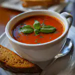roasted tomato basil soup