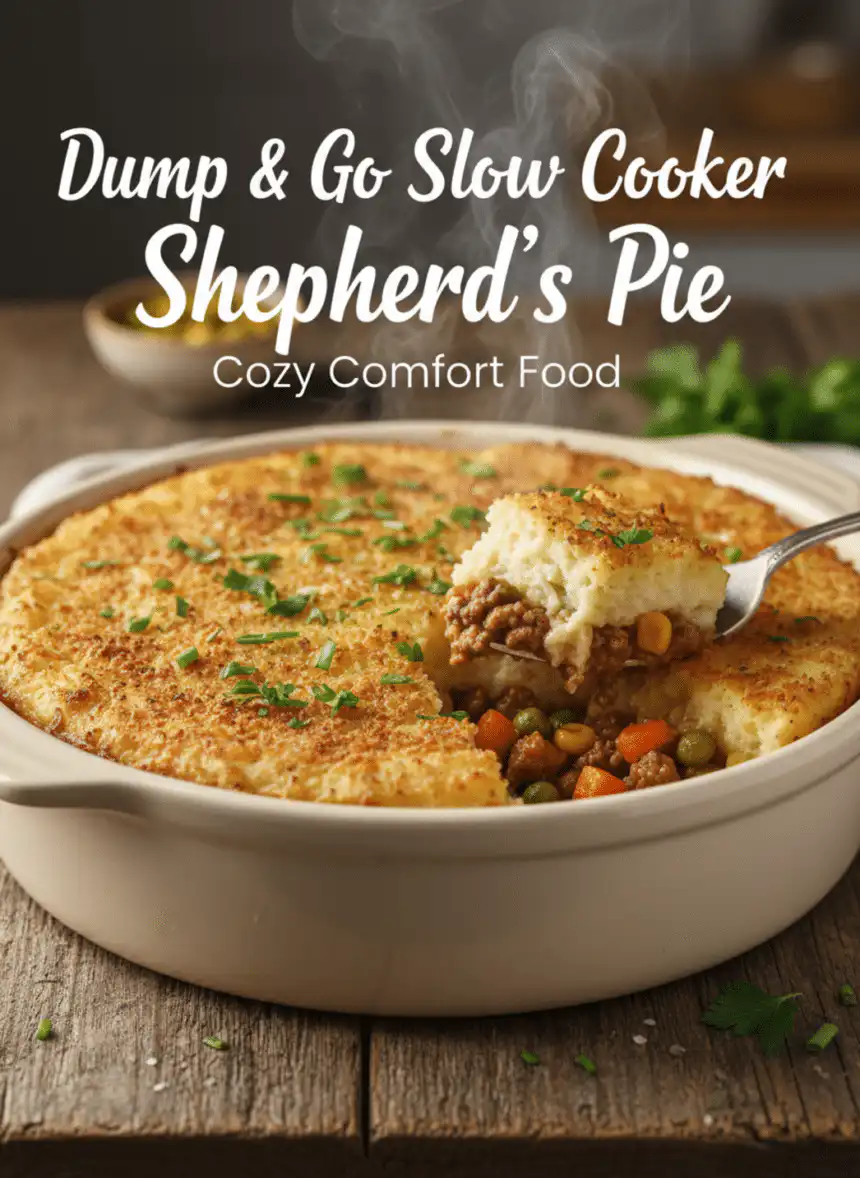 slow cooker Shepherd's Pie