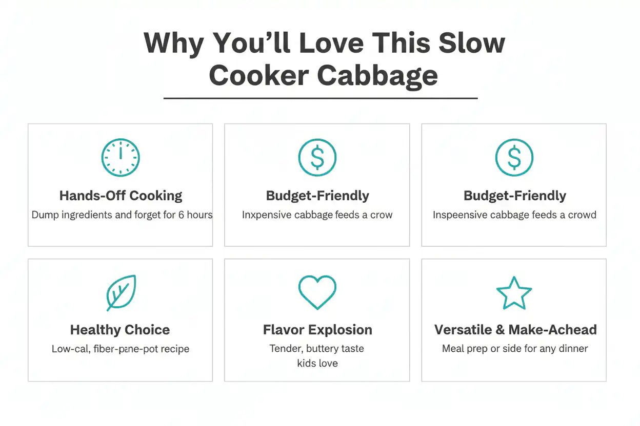Why you'll love slow cooker cabbage