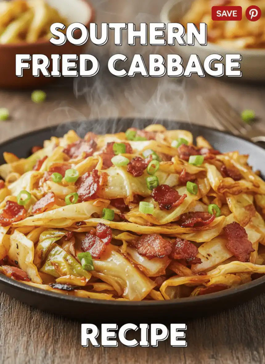 southern fried cabbage