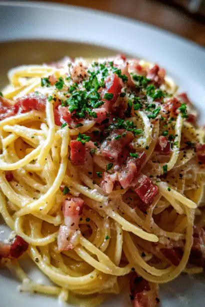 spaghetti carbonara