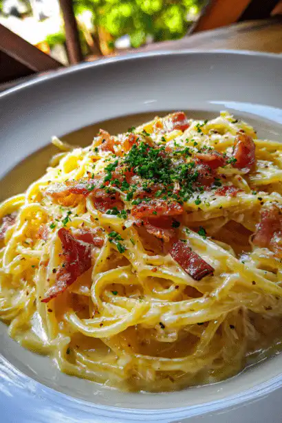 spaghetti carbonara