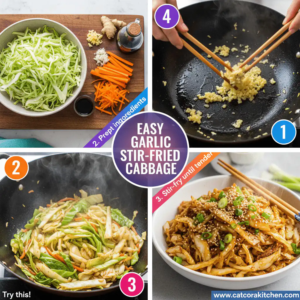 card recipe ingredients and instructions stir-fried cabbage