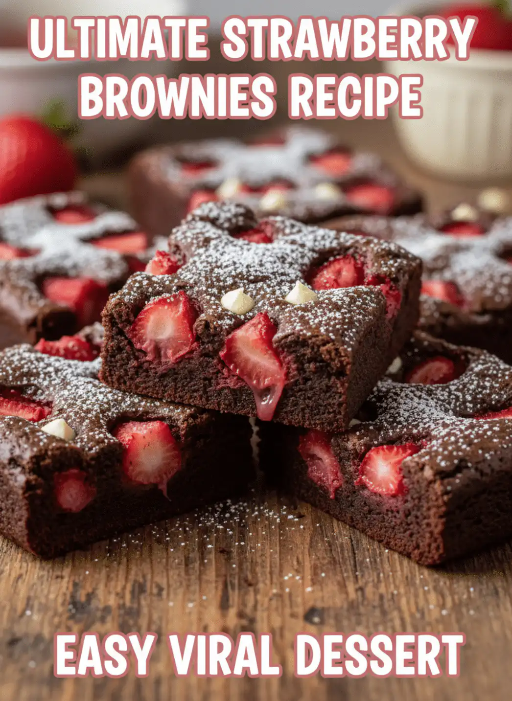Strawberry Brownies