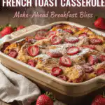 strawberry french toast casserole