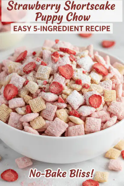 strawberry shortcake puppy chow