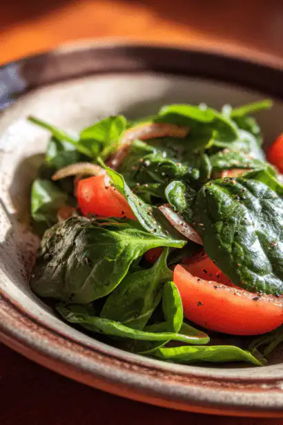 strawberry spinach salad