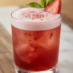 strawberry whiskey sour
