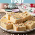 sugar cookie fudge