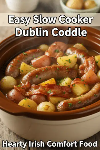 traditional Dublin Coddle slow cooker