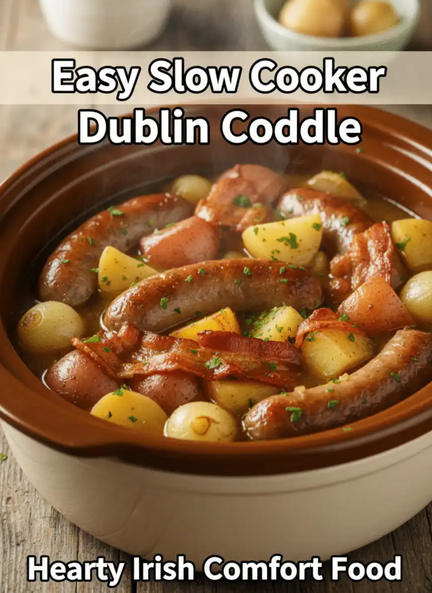 traditional Dublin Coddle slow cooker