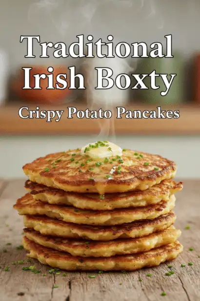 traditional Irish boxty potato pancakes