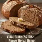 traditional Irish brown bread Guinness