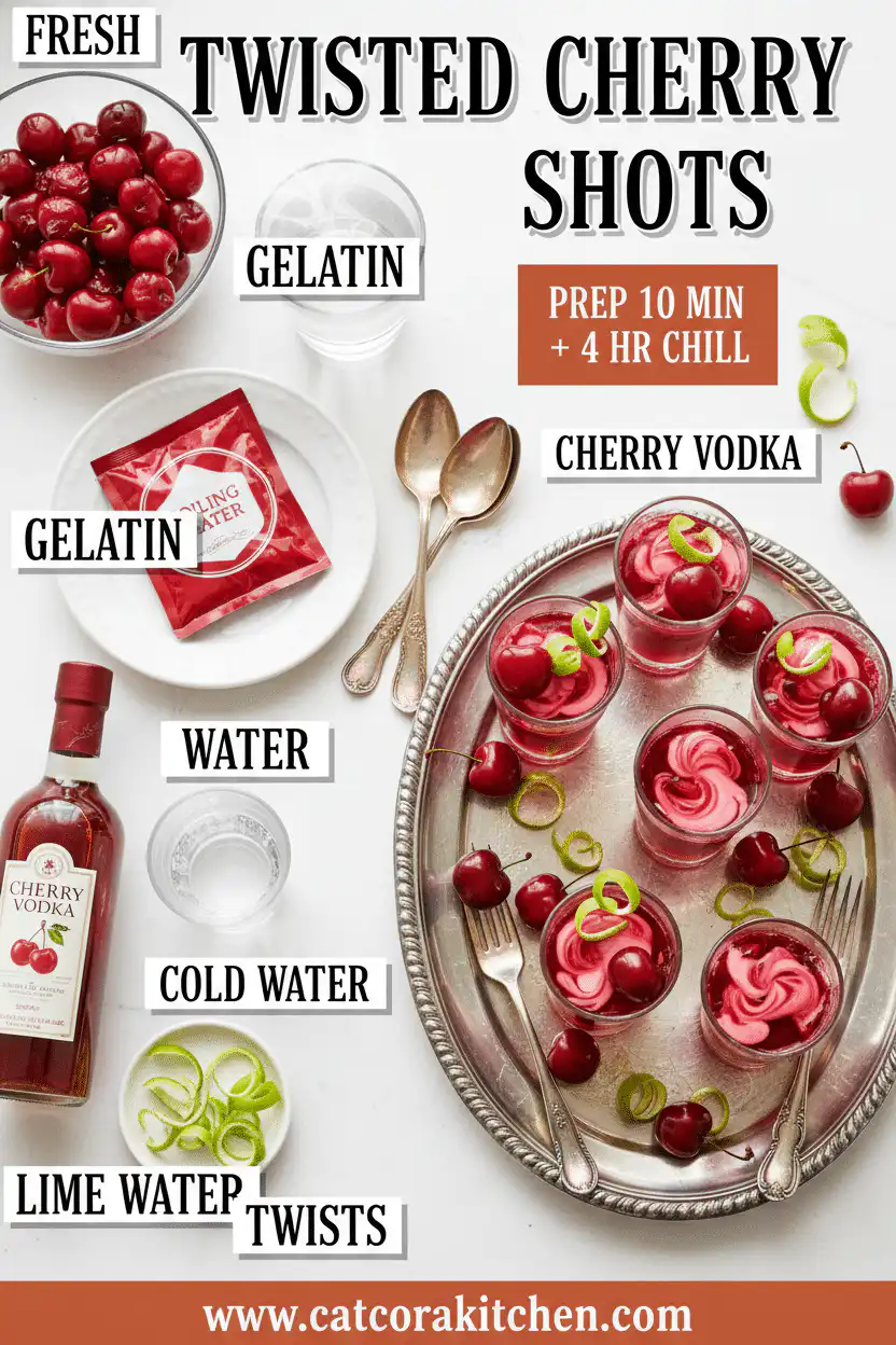 Twisted cherry shots ingredients