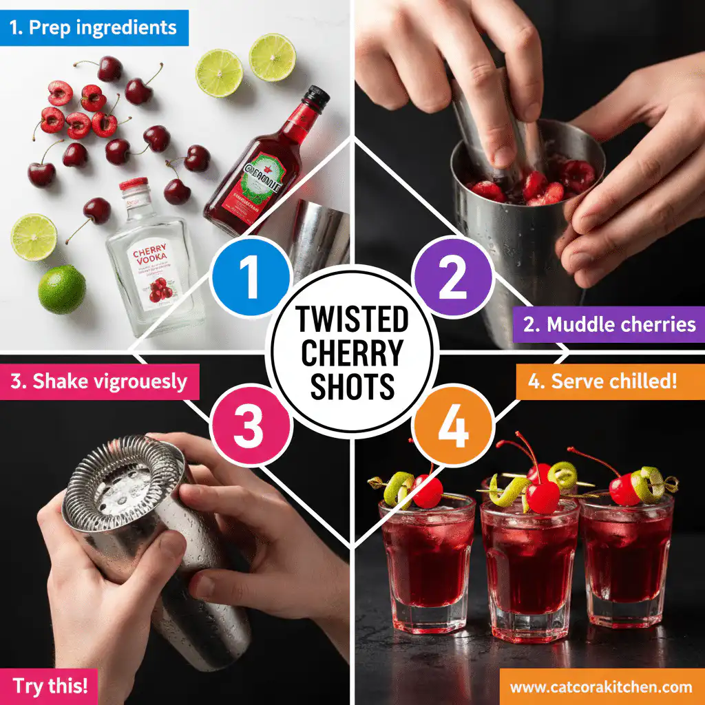 card recipe ingredients and instructions twisted cherry shots