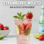 virgin strawberry mojito