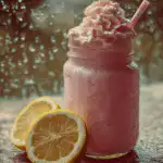 whipped pink lemonade