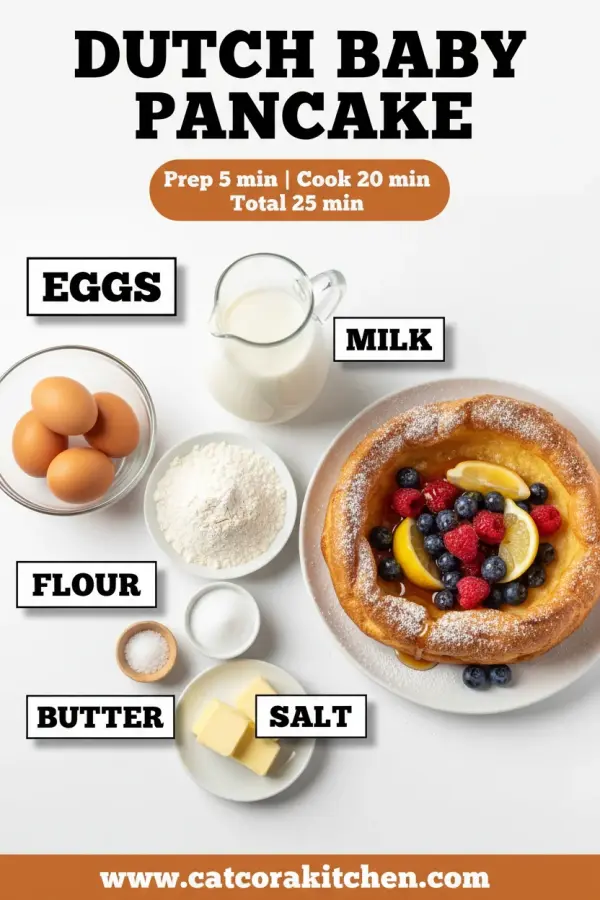 Dutch baby pancake ingredients