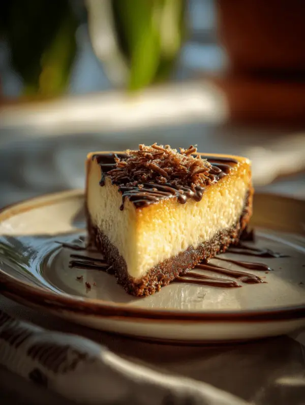 Samoa cheesecake