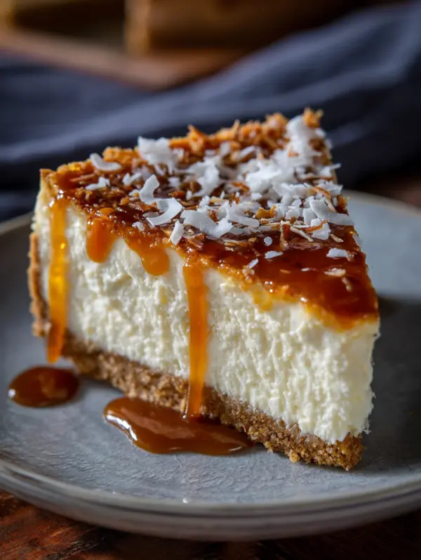 Why you'll love Samoa cheesecake