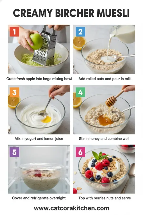 Bircher muesli How to Make 