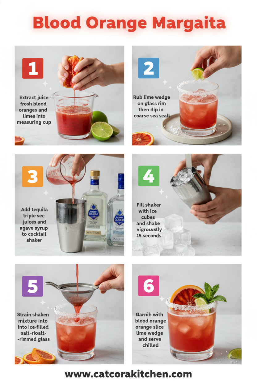 Blood orange margarita How to Make