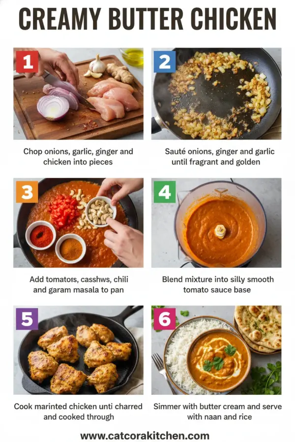 Butter chicken how to make