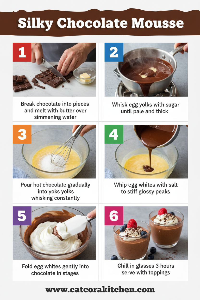 Chocolate mousse how to make