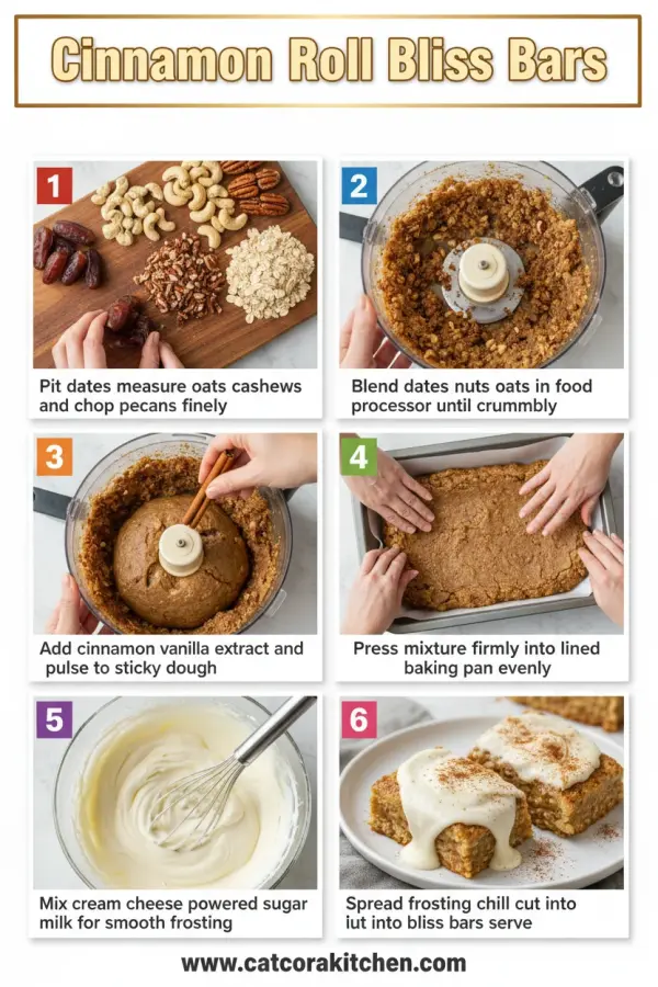 Cinnamon roll bliss bars how to make