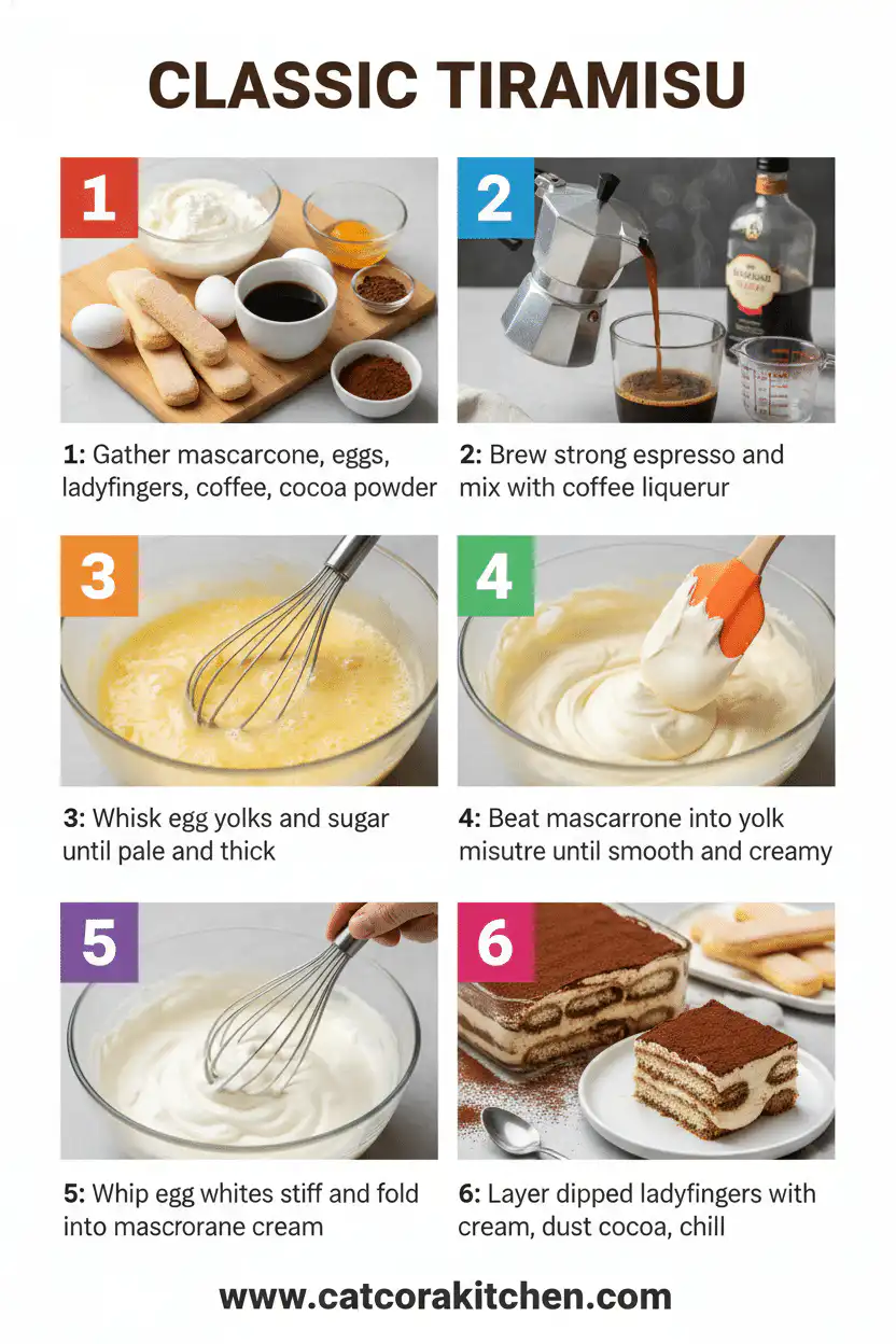 Classic tiramisu how to make