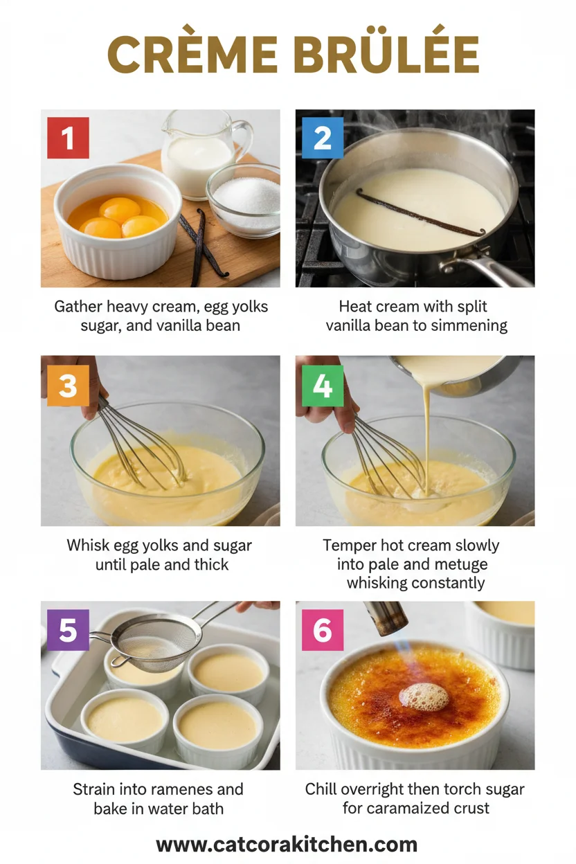 Creme brulee How to Make 