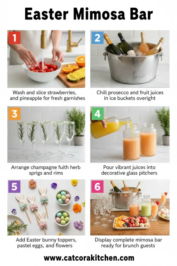 Easter mimosa bar How to Make