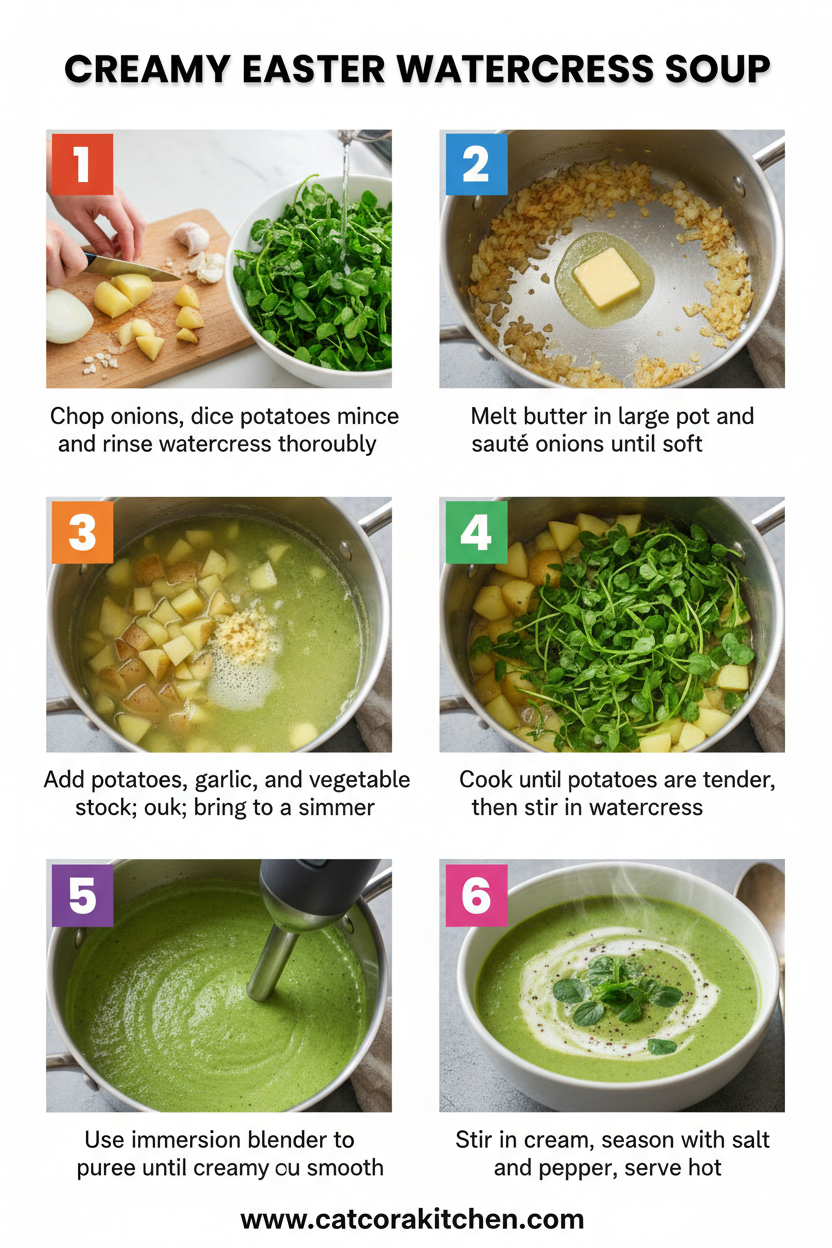 Easter watercress soup how to make