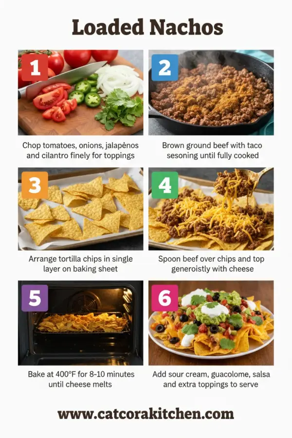 Loaded nachos how to make