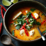 Thai coconut curry soup