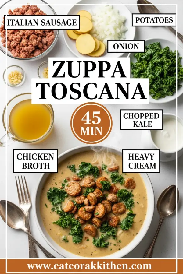 Zuppa Toscana ingredients