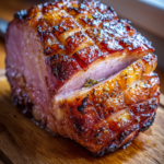 baked easter ham with pineapple glaze