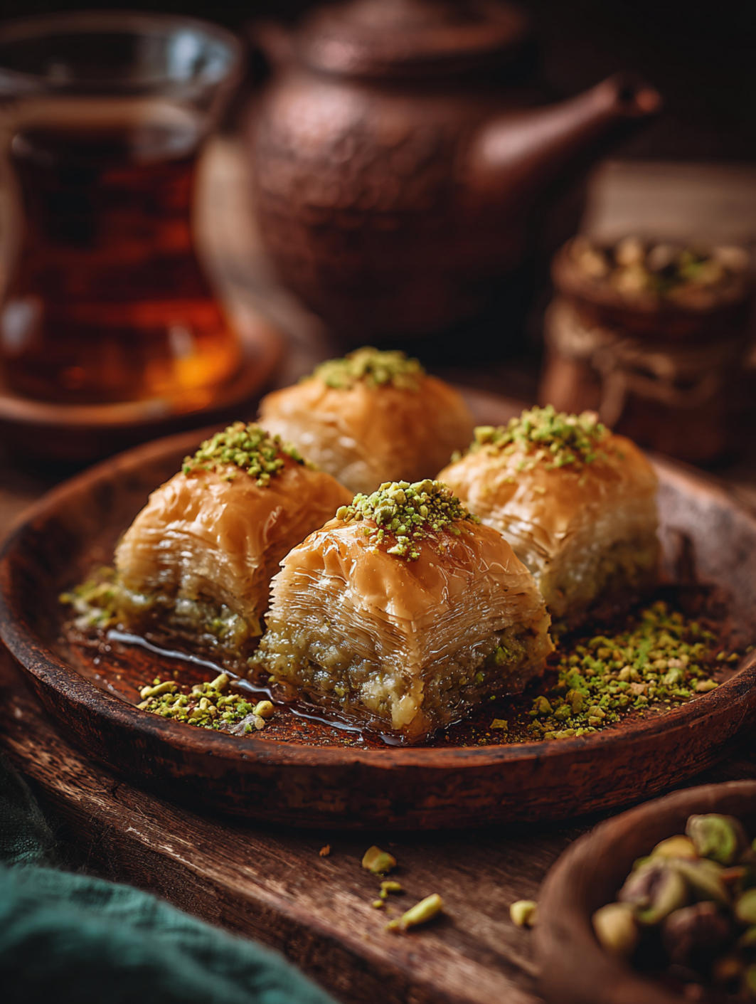 Why you'll love baklava with pistachios and honey
