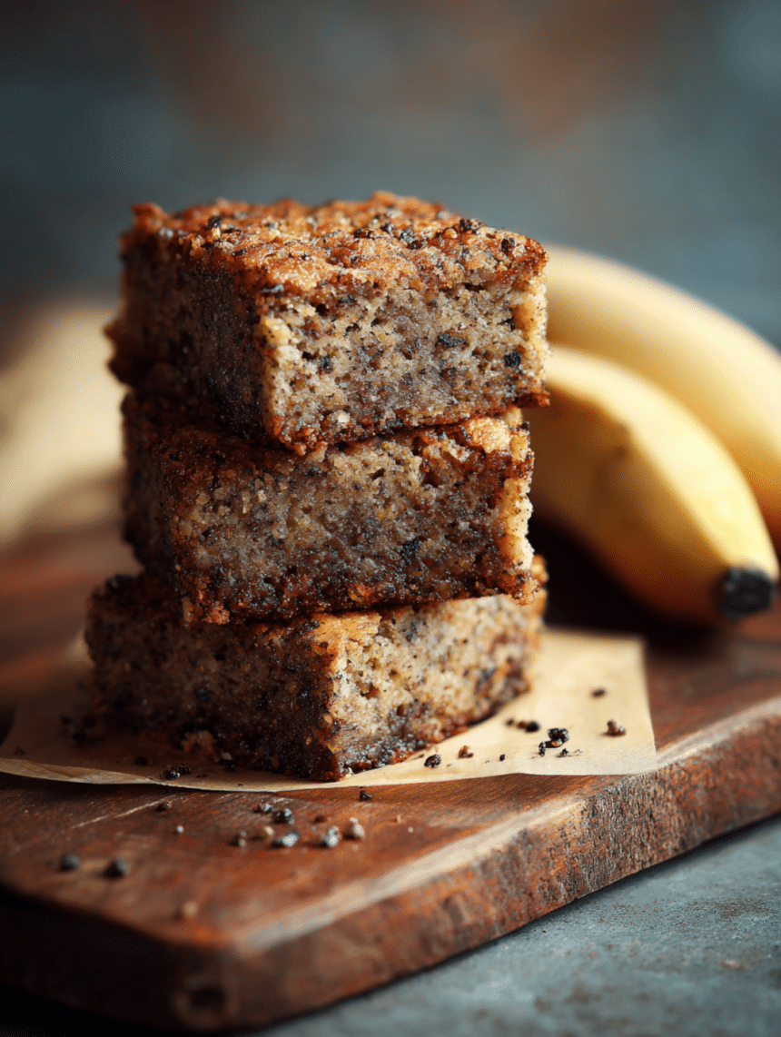 banana bread brownies