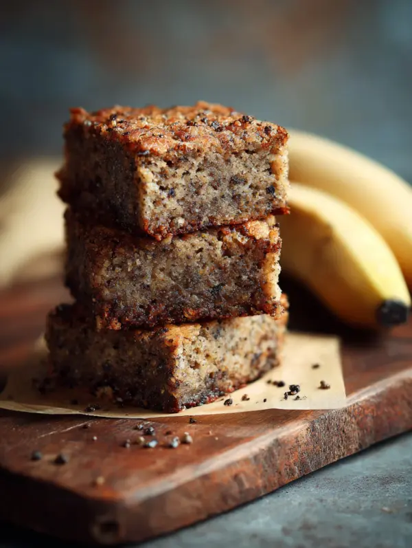 banana bread brownies