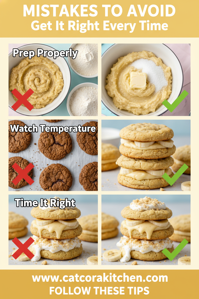 Banana cream pie cookies common mistakes