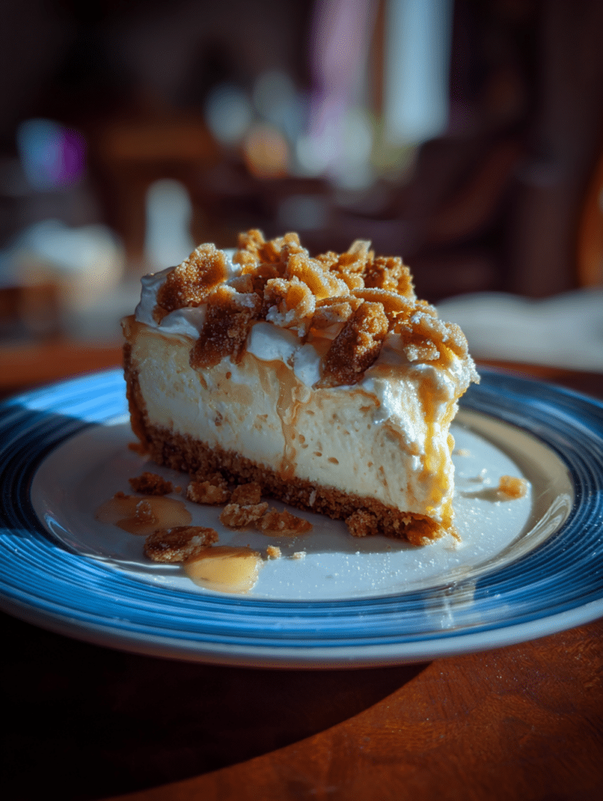 banana pudding crunch cheesecake
