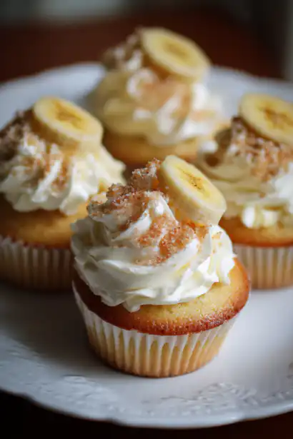 banana pudding cupcakes