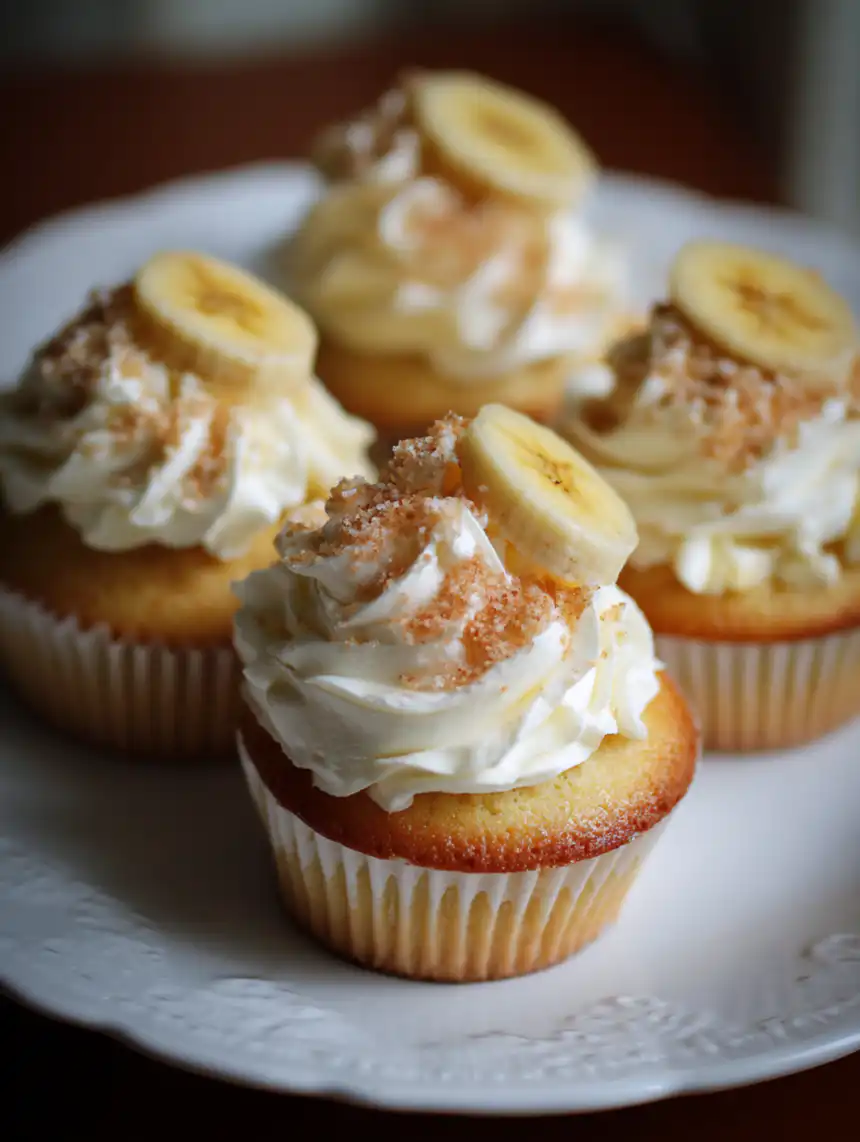 banana pudding cupcakes