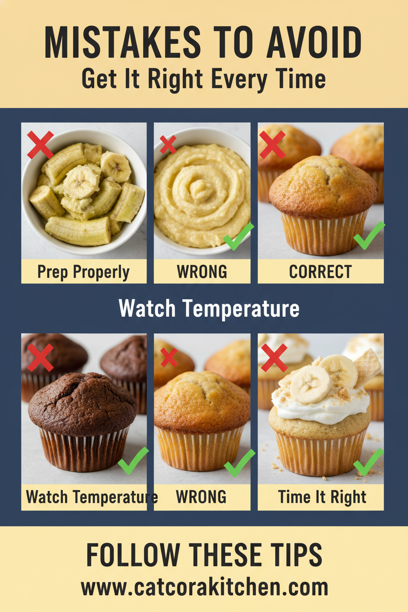 Banana pudding cupcakes common mistakes