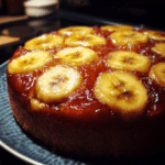 banana upside down cake